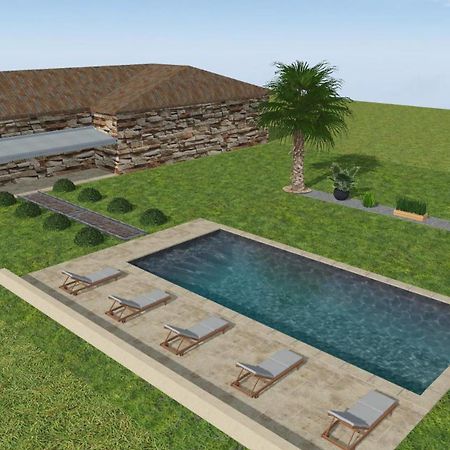 Entre Pierre Et Vigne - Charming Former Winery Farmhouse With Hot Tub & Swimming Pool Monestier  Exterior foto